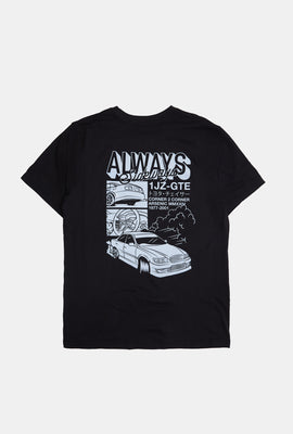 Arsenic Mens Always Sideways T-Shirt