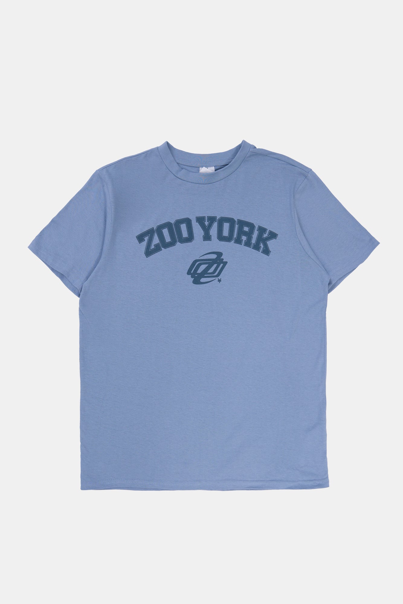 Zoo York Mens Varsity Puff Logo T-Shirt - Blue /