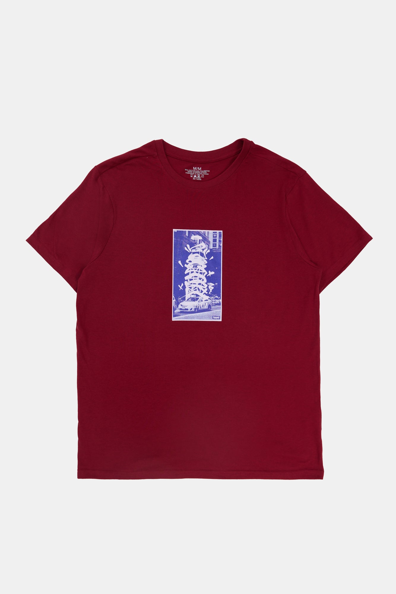 Zoo York Mens NYC Graphic T-Shirt - Red /