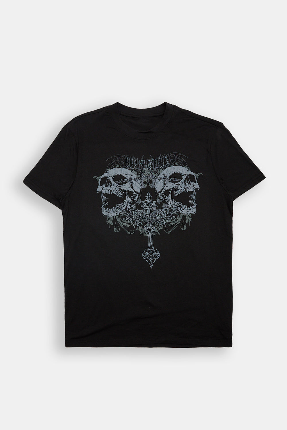 T-shirt imprimé crânes et chaînes Arsenic T-shirt imprimé crânes et chaînes Arsenic