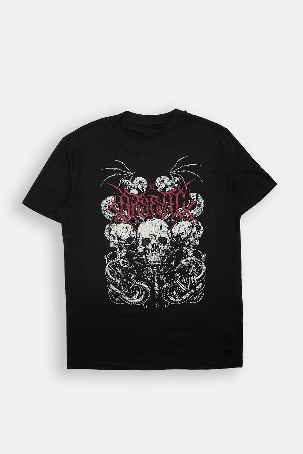 T-shirt imprimé crânes et serpents Arsenic T-shirt imprimé crânes et serpents Arsenic