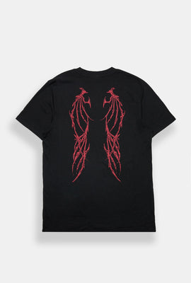 Arsenic Bone Wings Puff Graphic Tee