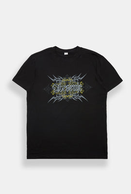 T-shirt imprimé croix gothique Arsenic