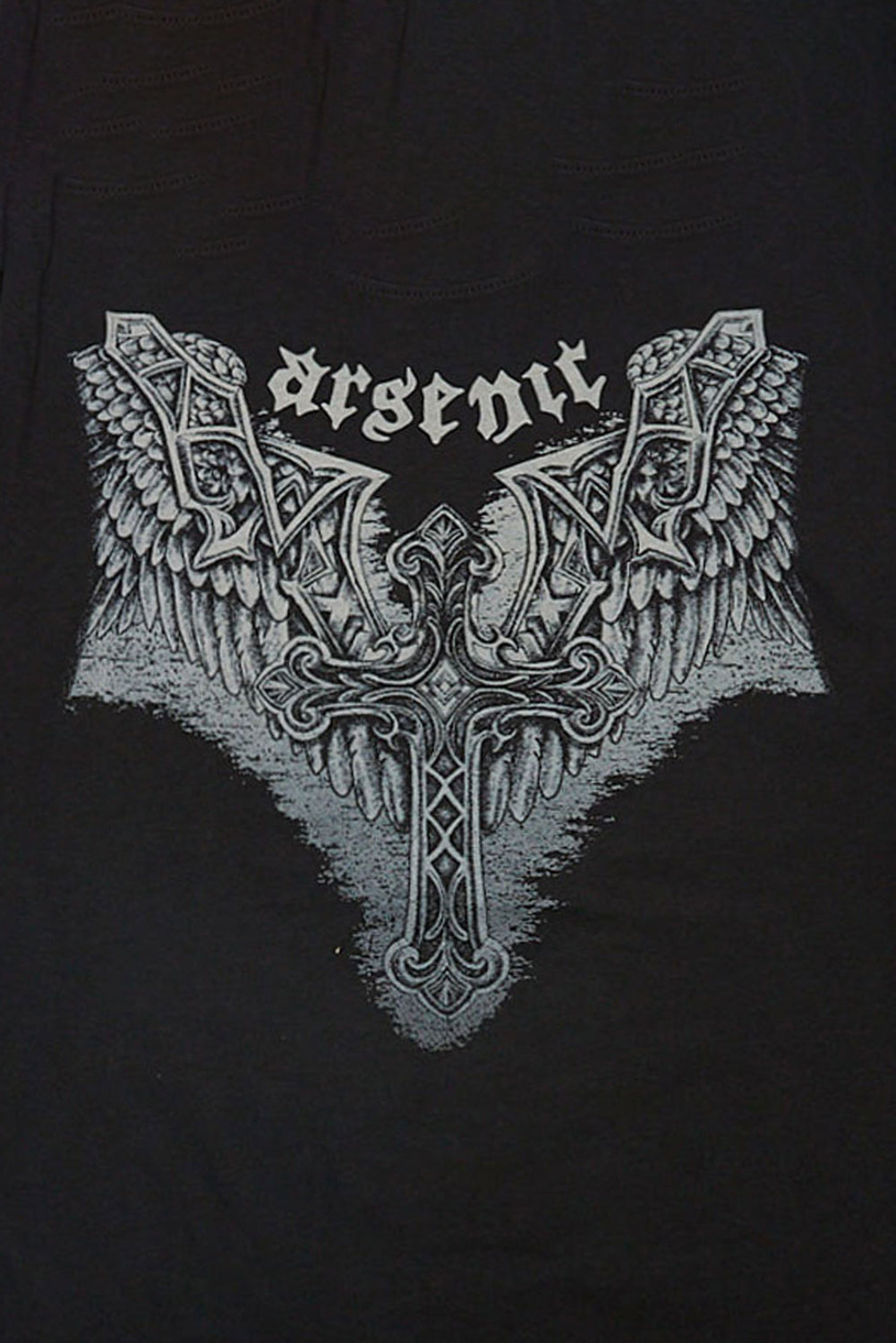 Arsenic Ruin Cross Graphic Tee Arsenic Ruin Cross Graphic Tee