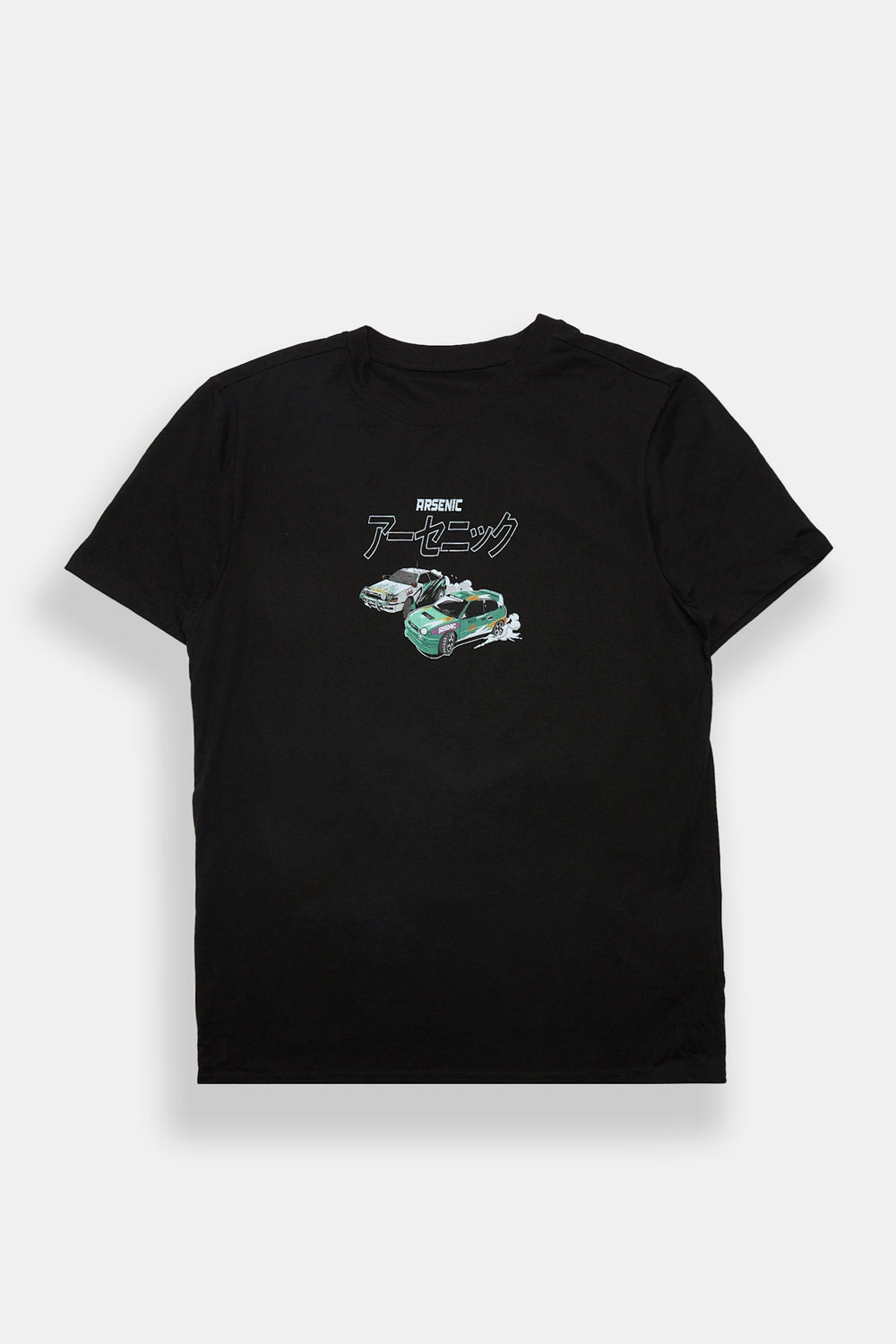 Arsenic Checkered Flag Graphic Tee Arsenic Checkered Flag Graphic Tee