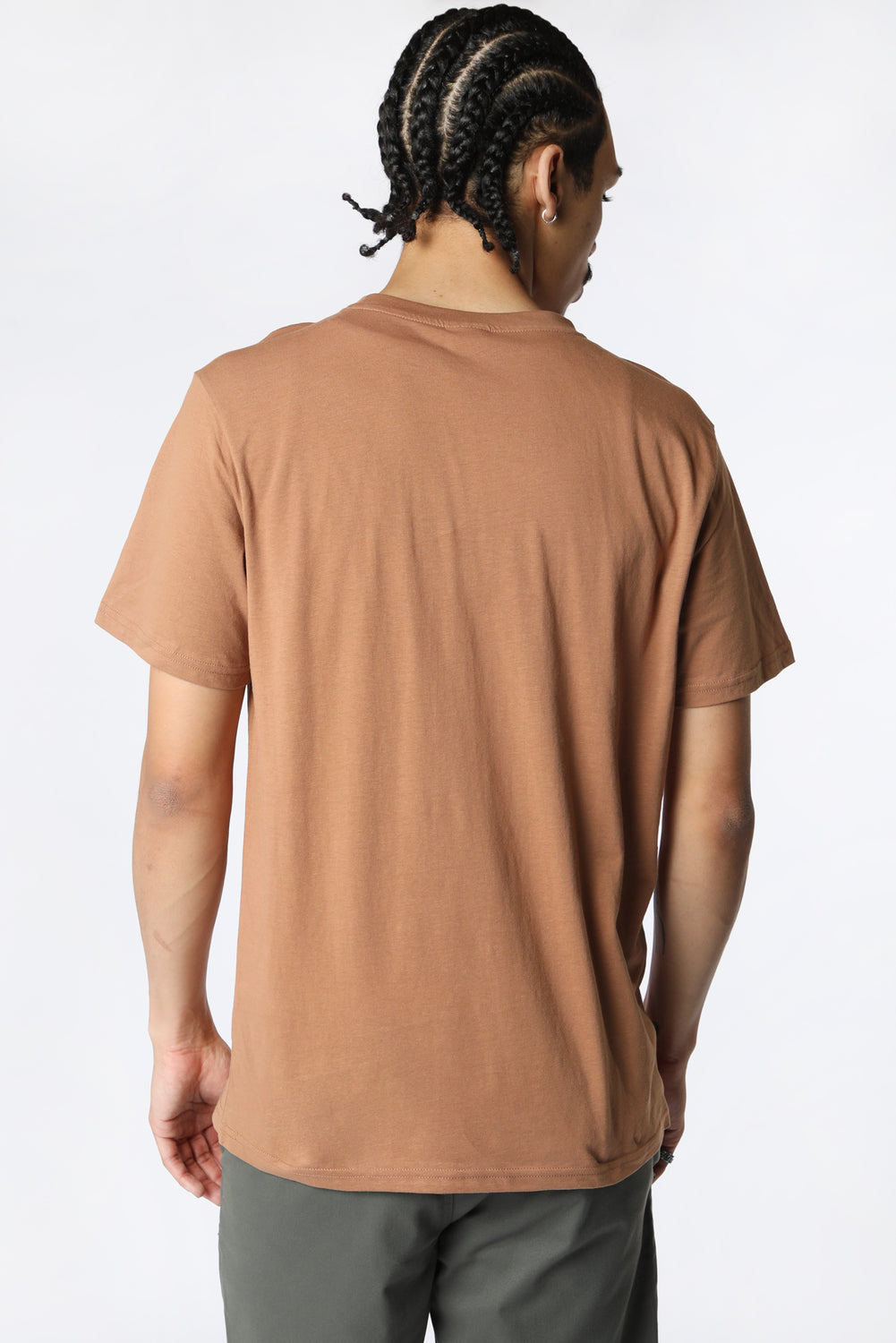 West49 Mens Drift King T-Shirt Camel