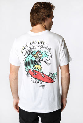 Arsenic Mens Ride the Wave T-Shirt