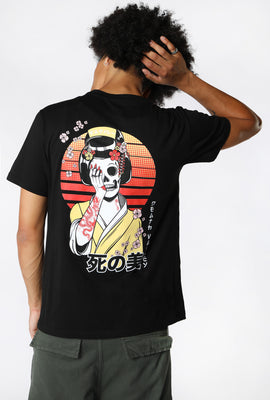 T-Shirt Imprimé Geisha Death Valley Homme
