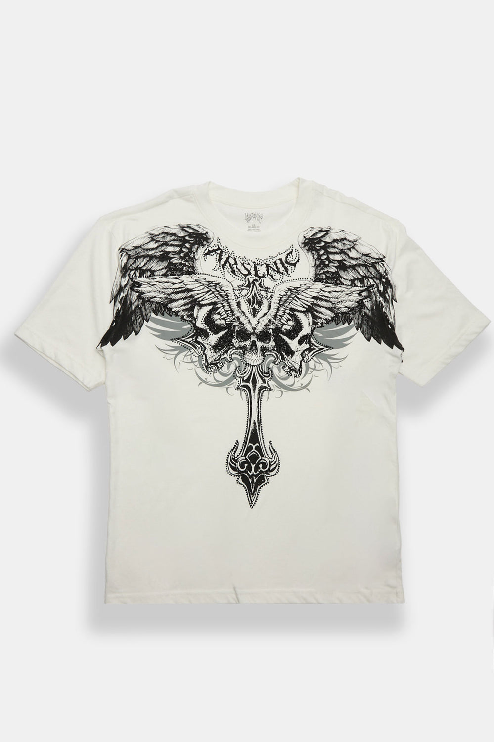 Arsenic Winged Skulls Graphic Tee Arsenic Winged Skulls Graphic Tee