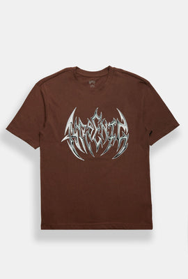 T-shirt imprimé à logo gothique Arsenic