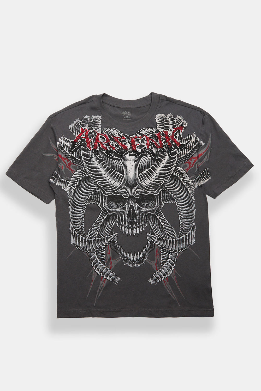 T-shirt imprimé à cornes gothiques Arsenic T-shirt imprimé à cornes gothiques Arsenic