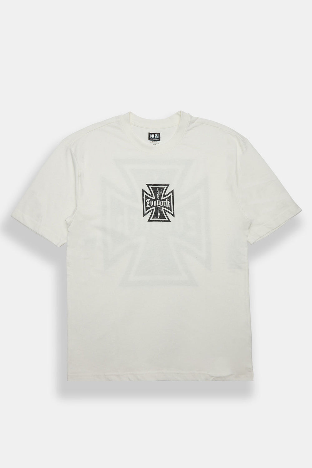 T-shirt imprimé à logo de croix de fer Zoo York T-shirt imprimé à logo de croix de fer Zoo York