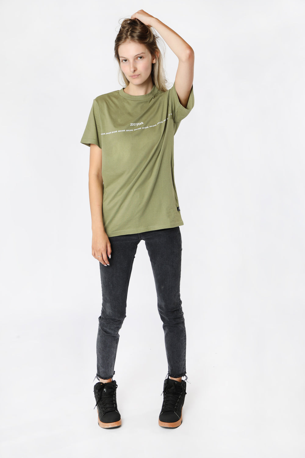 T-Shirt Unisexe Imprimé Logos Zoo York T-Shirt Unisexe Imprimé Logos Zoo York