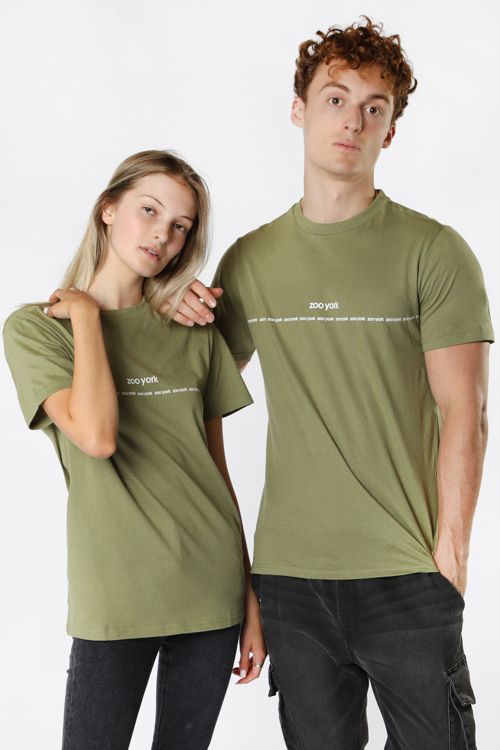 Zoo York Unisex Printed Logo T-Shirt Zoo York Unisex Printed Logo T-Shirt