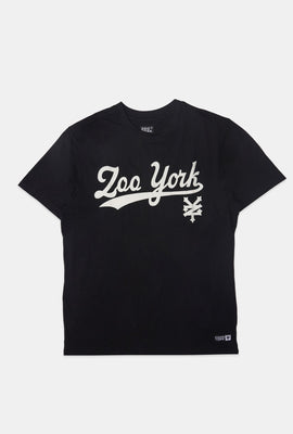 T-shirt imprimé logo baseball Zoo York homme