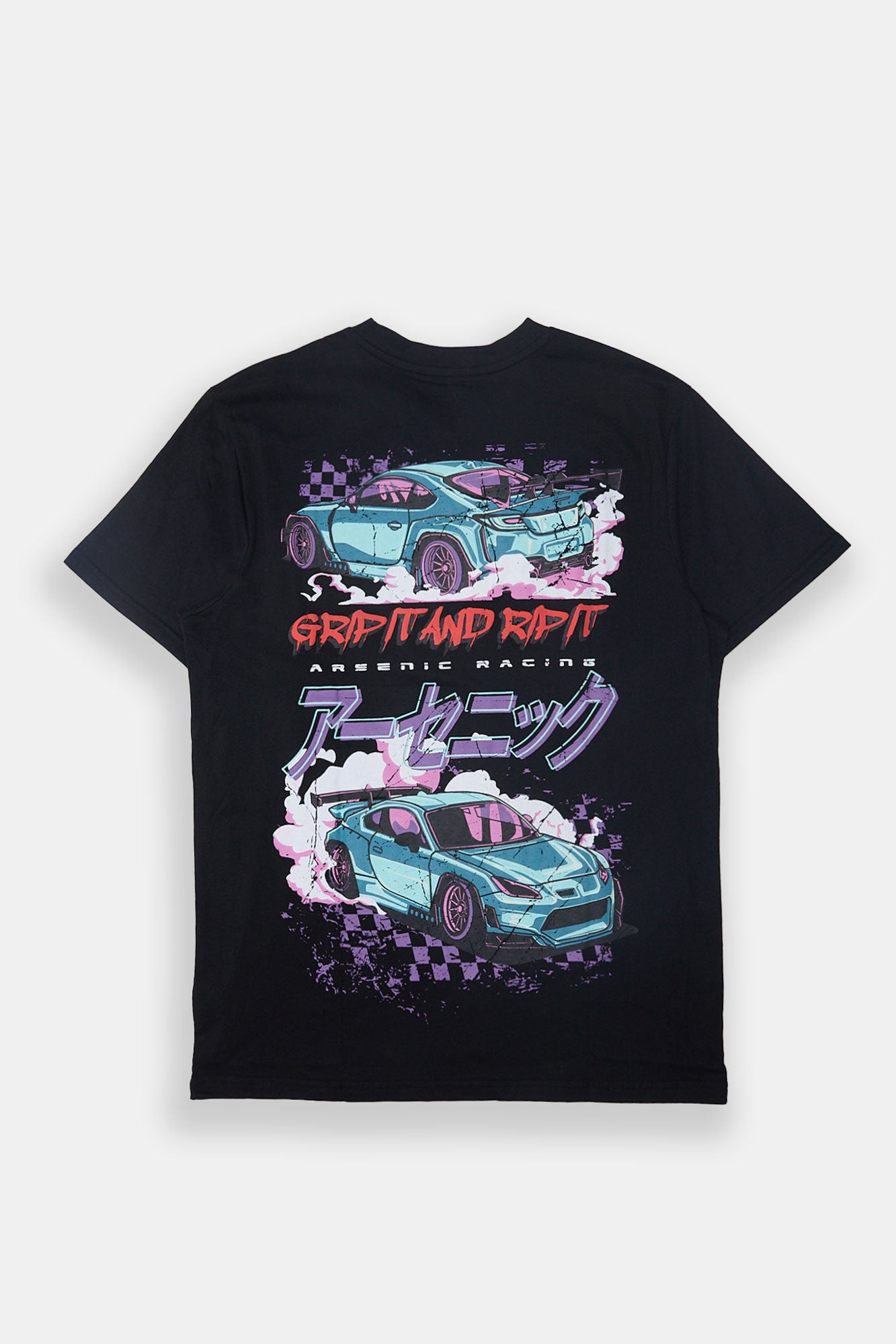 Arsenic Mens Racing Graphic T-Shirt - /