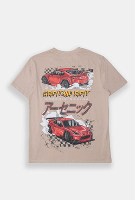 Arsenic Mens Racing Graphic T-Shirt