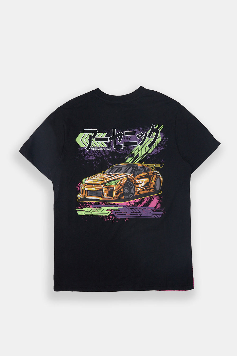 Arsenic Mens Drift Team Graphic T-Shirt Arsenic Mens Drift Team Graphic T-Shirt