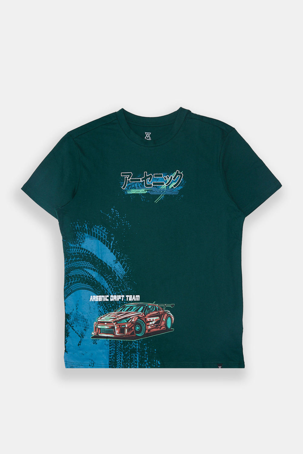 Arsenic Mens Drift Team Graphic T-Shirt Arsenic Mens Drift Team Graphic T-Shirt