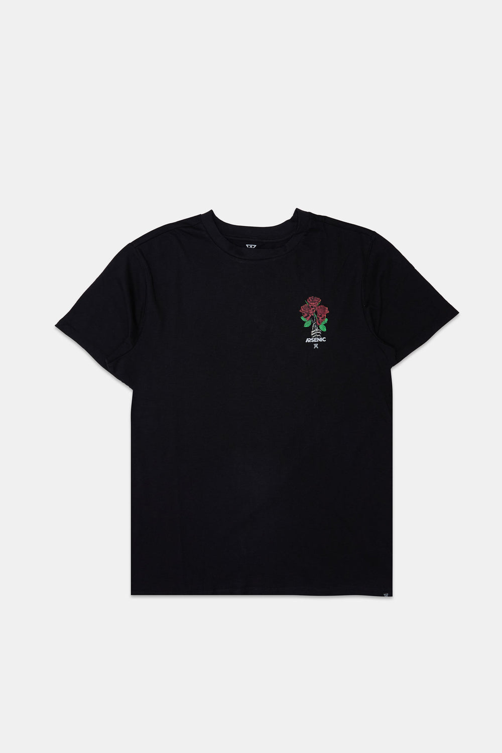 T-shirt imprimé crânes en bouquet de roses homme T-shirt imprimé crânes en bouquet de roses homme