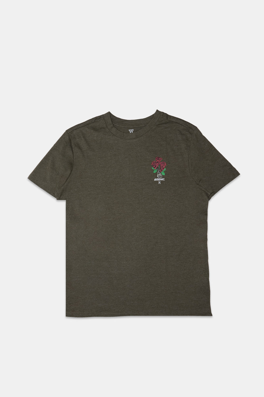 T-shirt imprimé crânes en bouquet de roses homme T-shirt imprimé crânes en bouquet de roses homme