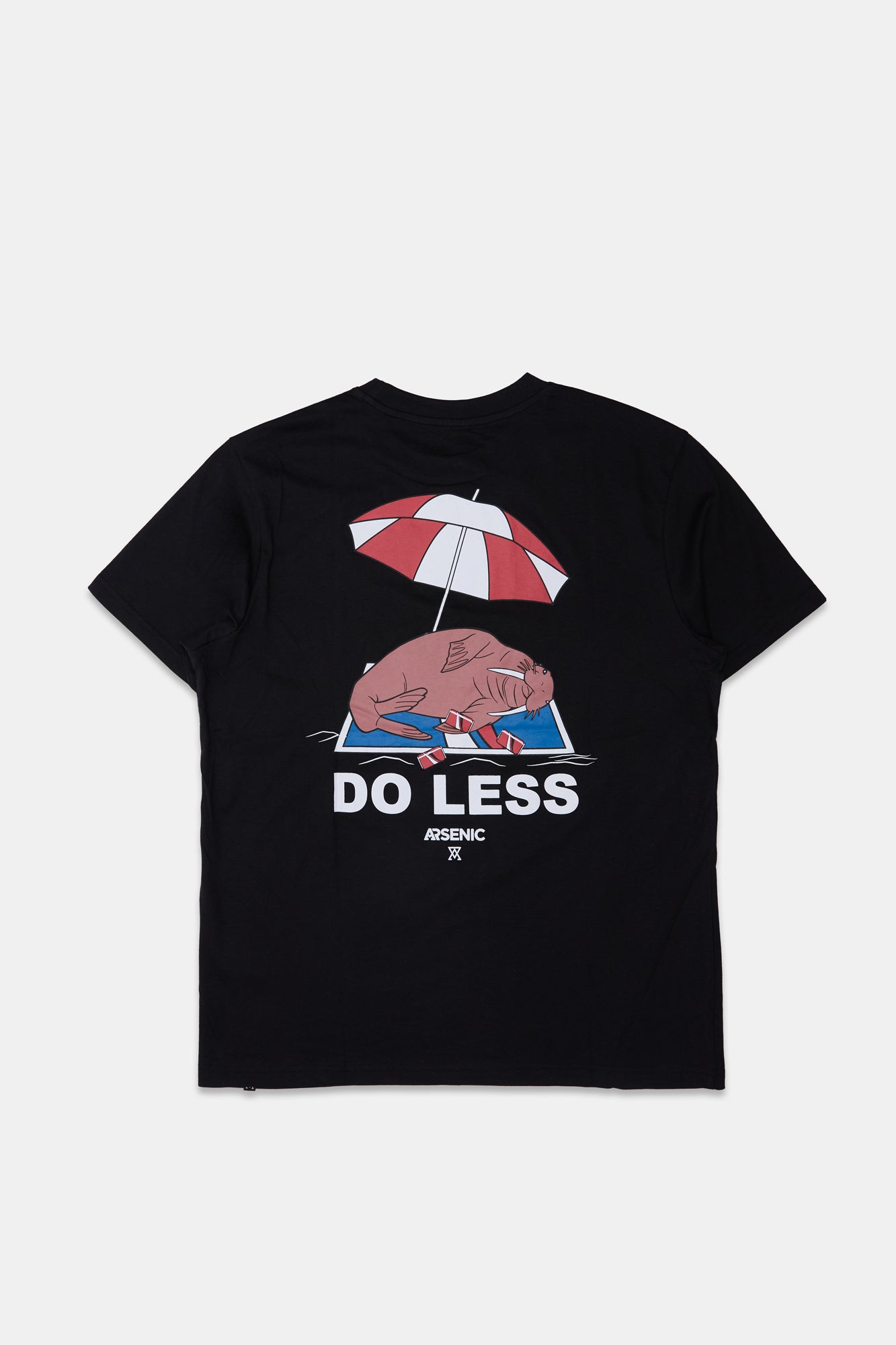 Arsenic Mens Do Less Graphic T-Shirt - /