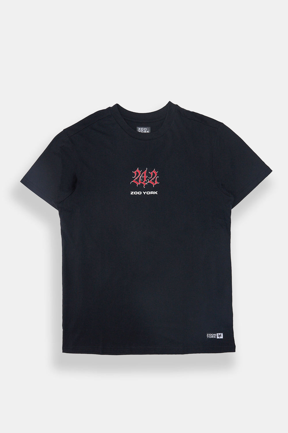Zoo York Mens 212 Embroidered T-Shirt Zoo York Mens 212 Embroidered T-Shirt