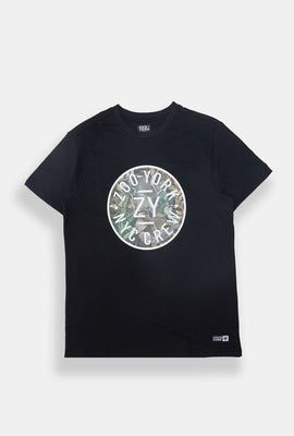 Zoo York Mens NYC Camo Circle T-Shirt