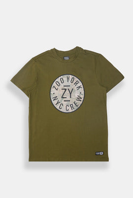 Zoo York Mens NYC Camo Circle T-Shirt