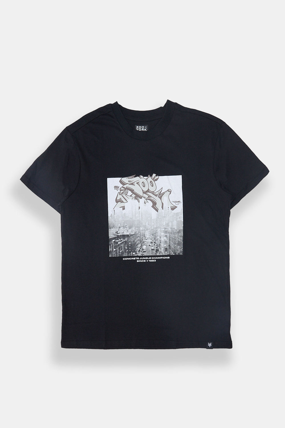 Zoo York Mens Concrete Jungle Graphic T-Shirt Zoo York Mens Concrete Jungle Graphic T-Shirt