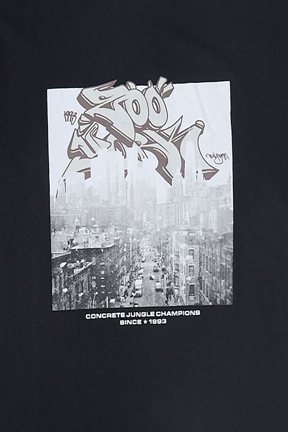 Zoo York Mens Concrete Jungle Graphic T-Shirt Zoo York Mens Concrete Jungle Graphic T-Shirt