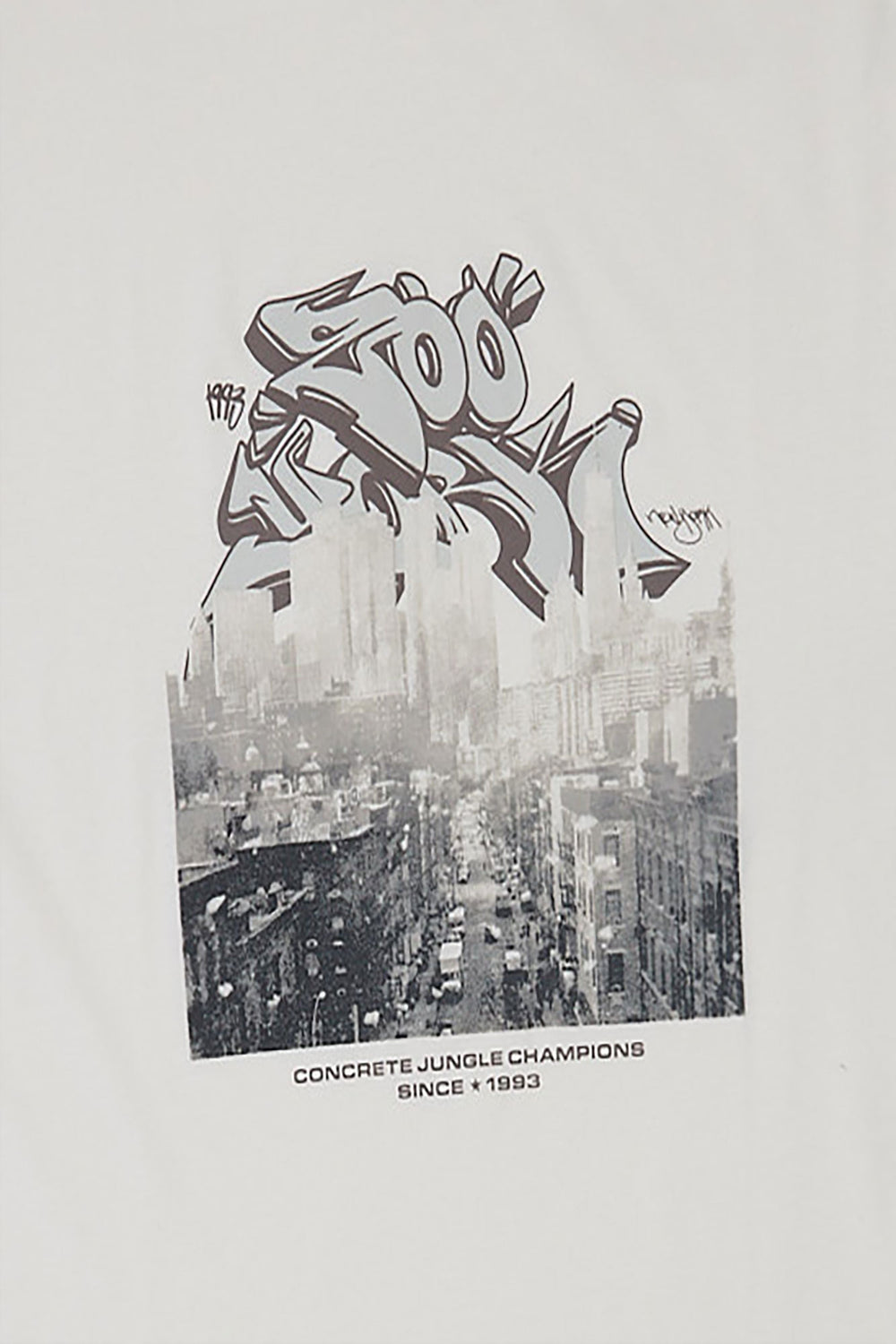 Zoo York Mens Concrete Jungle Graphic T-Shirt Zoo York Mens Concrete Jungle Graphic T-Shirt