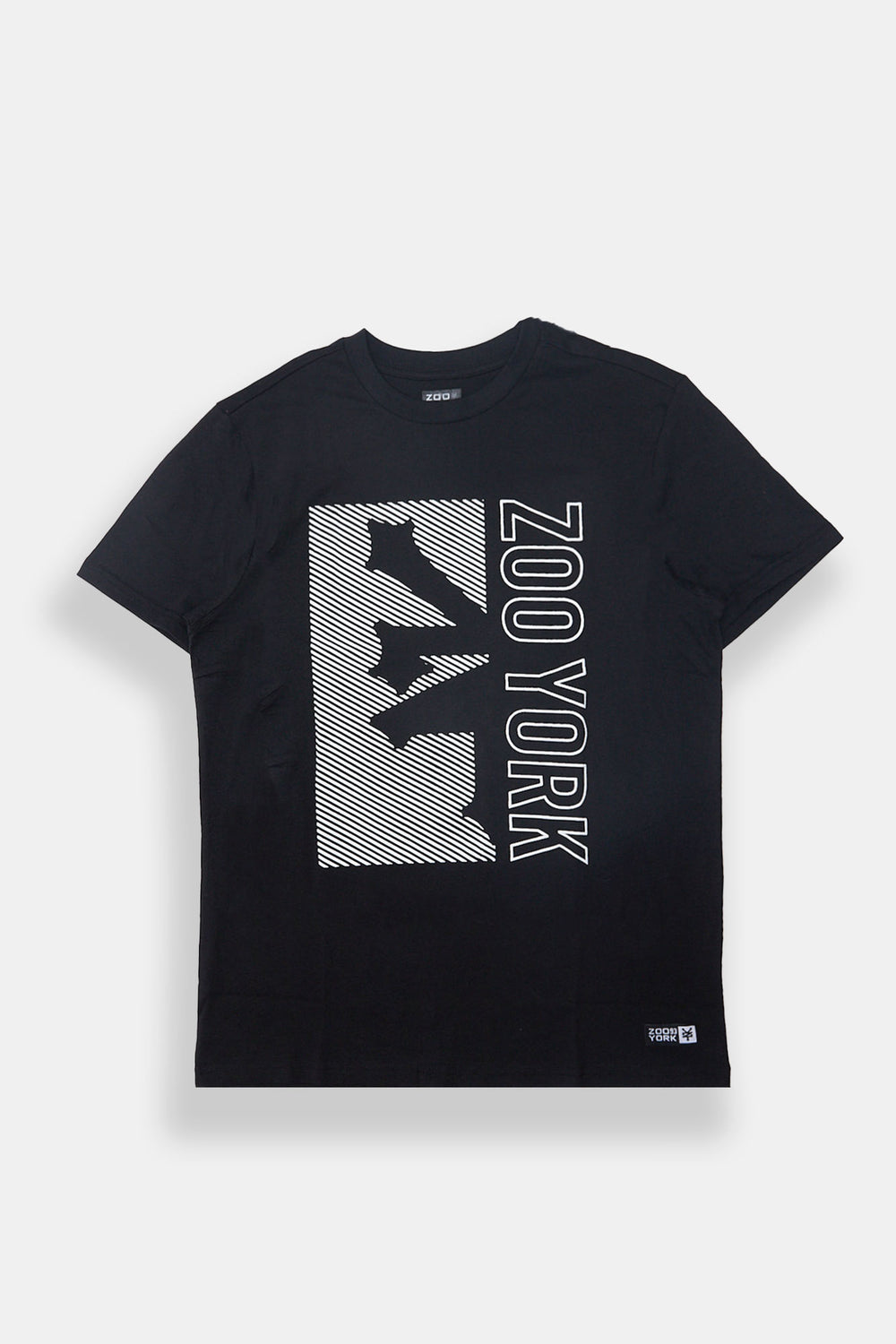 Zoo York Mens Striped Logo T-Shirt Zoo York Mens Striped Logo T-Shirt