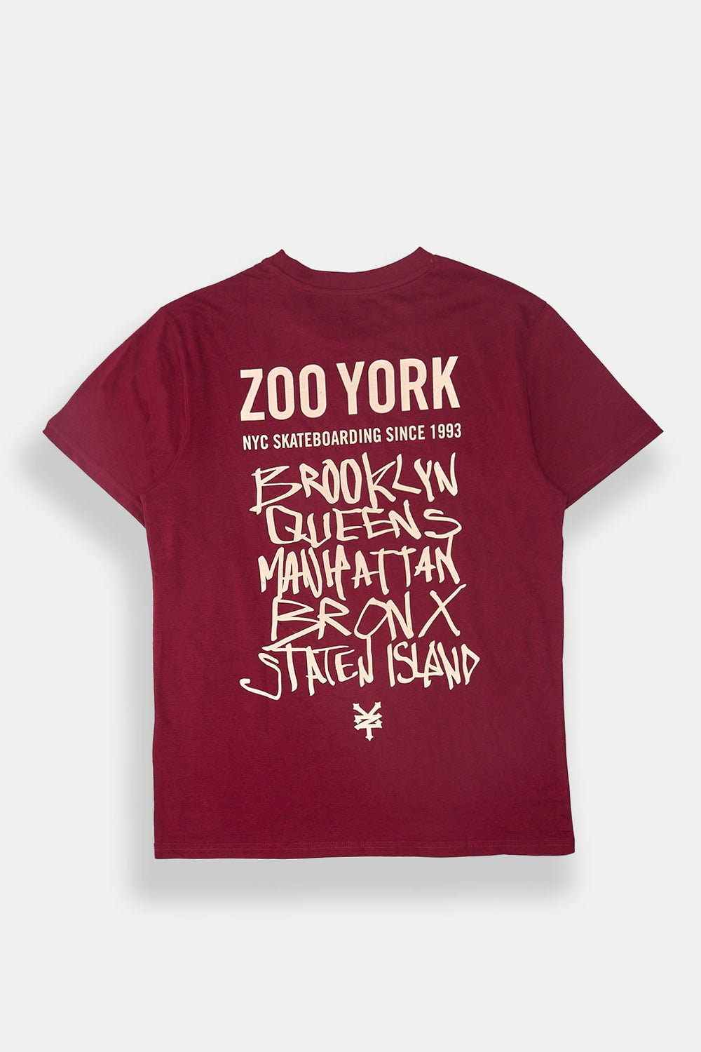 Zoo York Mens NYC Boroughs T-Shirt Zoo York Mens NYC Boroughs T-Shirt