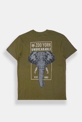 T-shirt imprimé trompe d'éléphant Zoo York homme