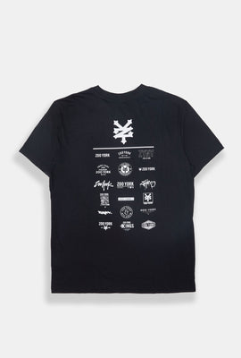Zoo York Mens Multi Logo T-Shirt