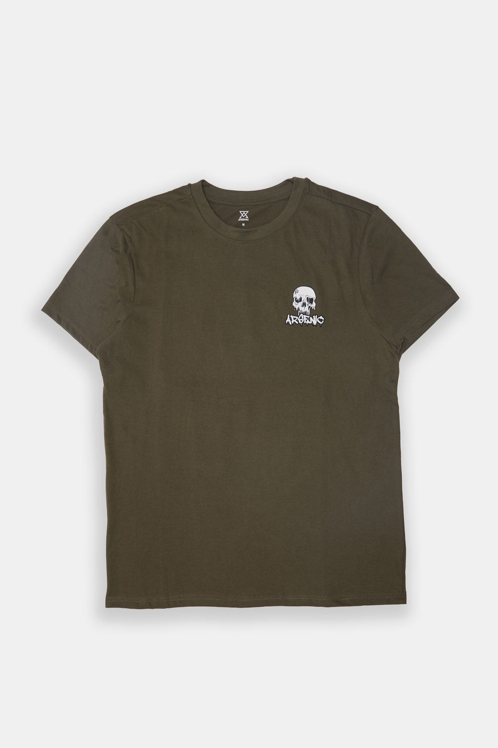 Arsenic Mens Smiley Skulls Graphic T-Shirt Arsenic Mens Smiley Skulls Graphic T-Shirt