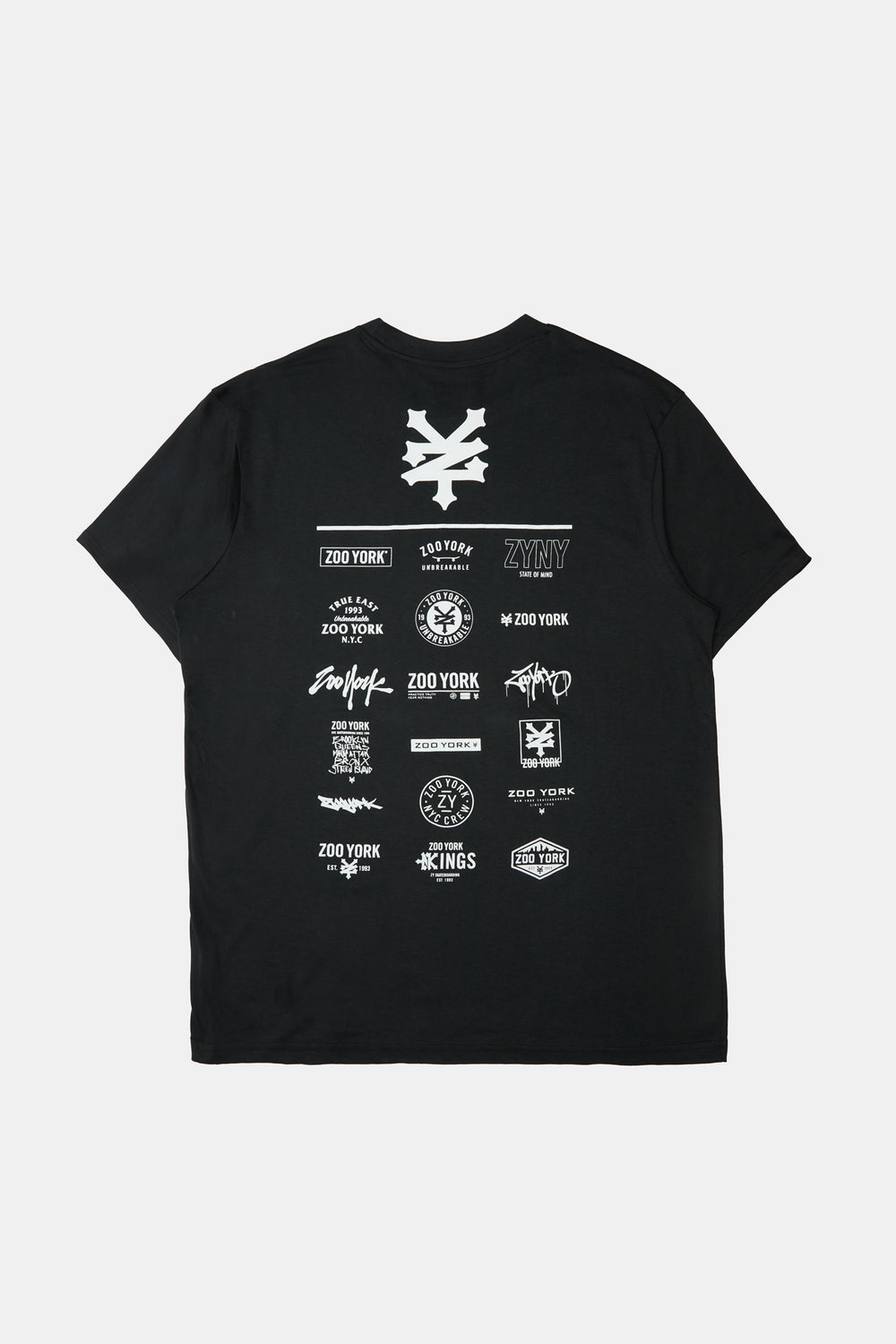 Zoo York Mens Multi Logo T-Shirt Zoo York Mens Multi Logo T-Shirt