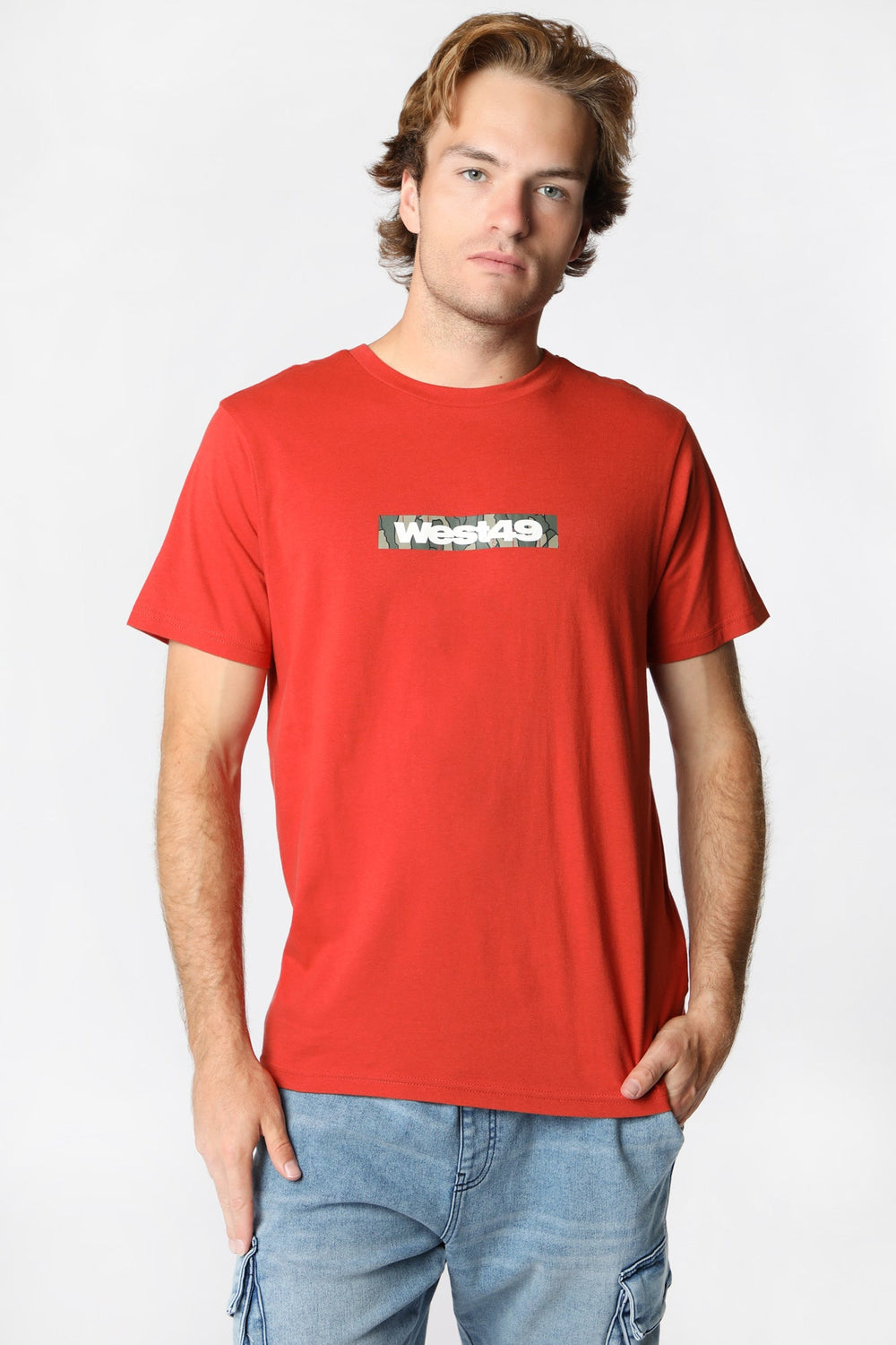 West49 Mens Mountain Camo T-Shirt West49 Mens Mountain Camo T-Shirt