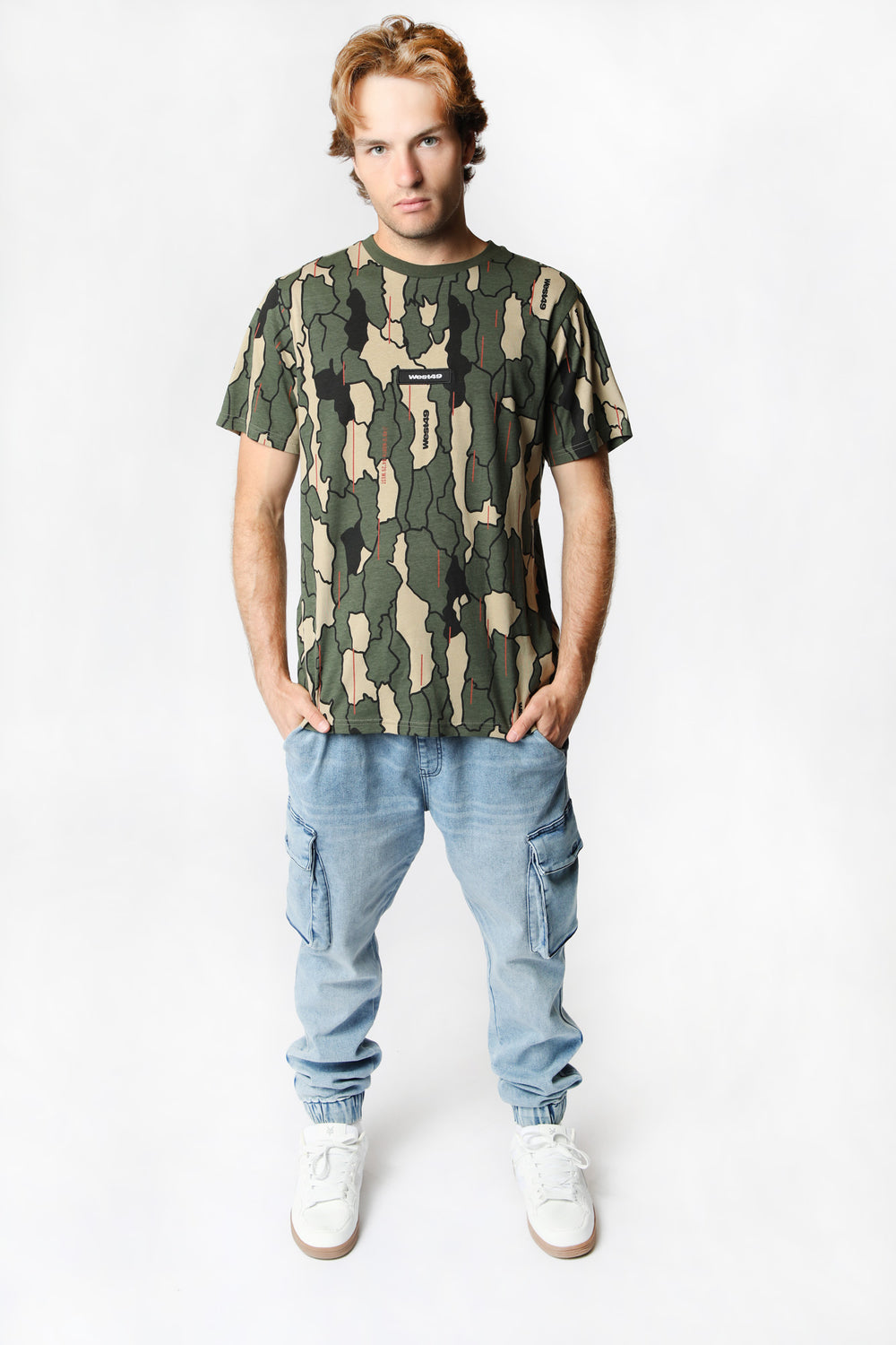 West49 Youth Allover Camo Print T-Shirt