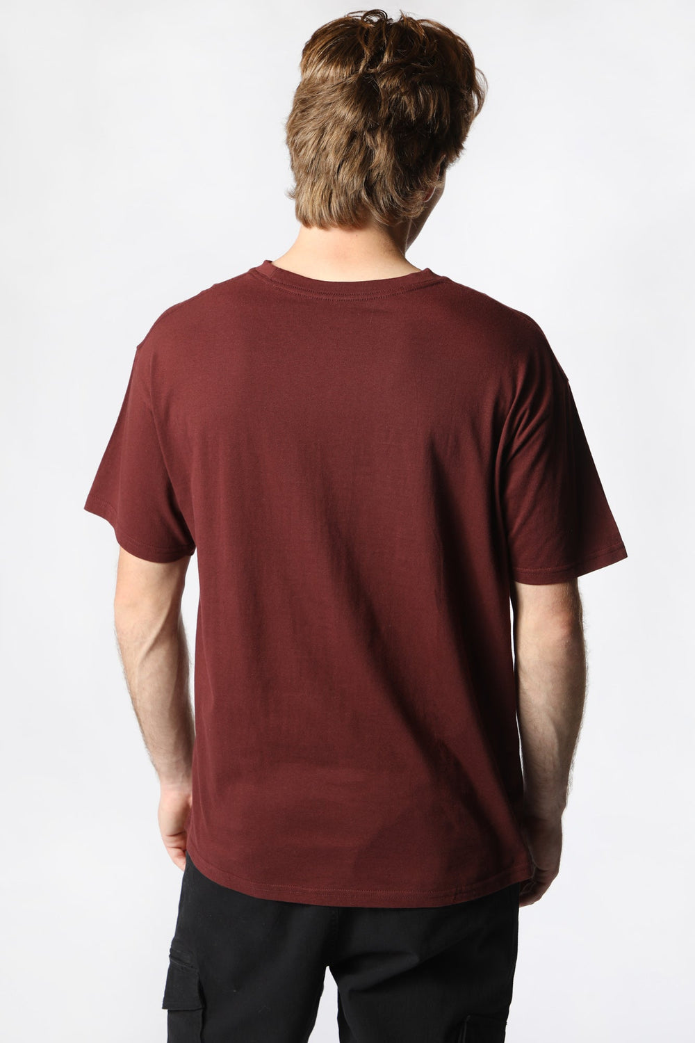 T-Shirt Imprimé Amnesia Homme Fuchsia