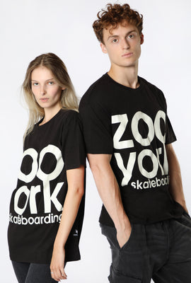 Zoo York Unisex Large Print Logo T-Shirt