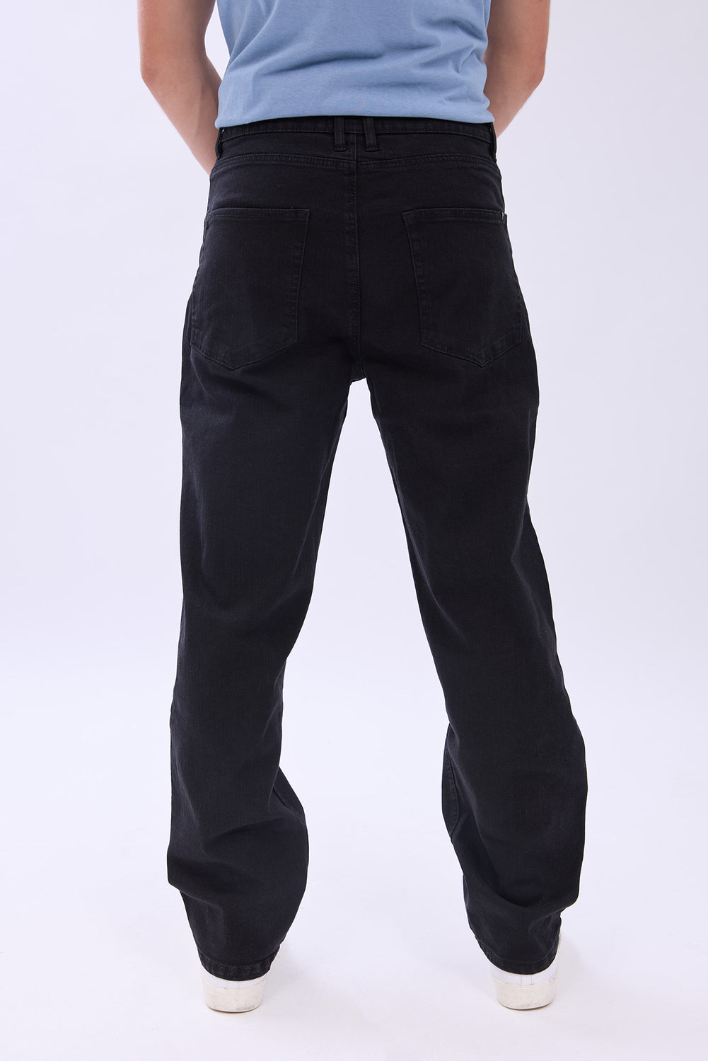 Arsenic Mens Black Relaxed Jeans Arsenic Mens Black Relaxed Jeans