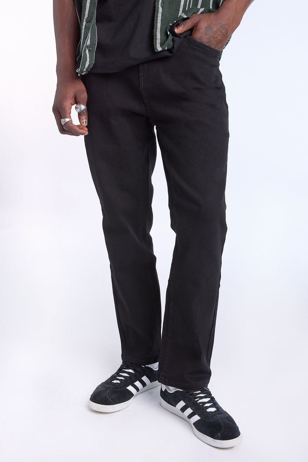 Mens Straight Leg Black Jeans Mens Straight Leg Black Jeans