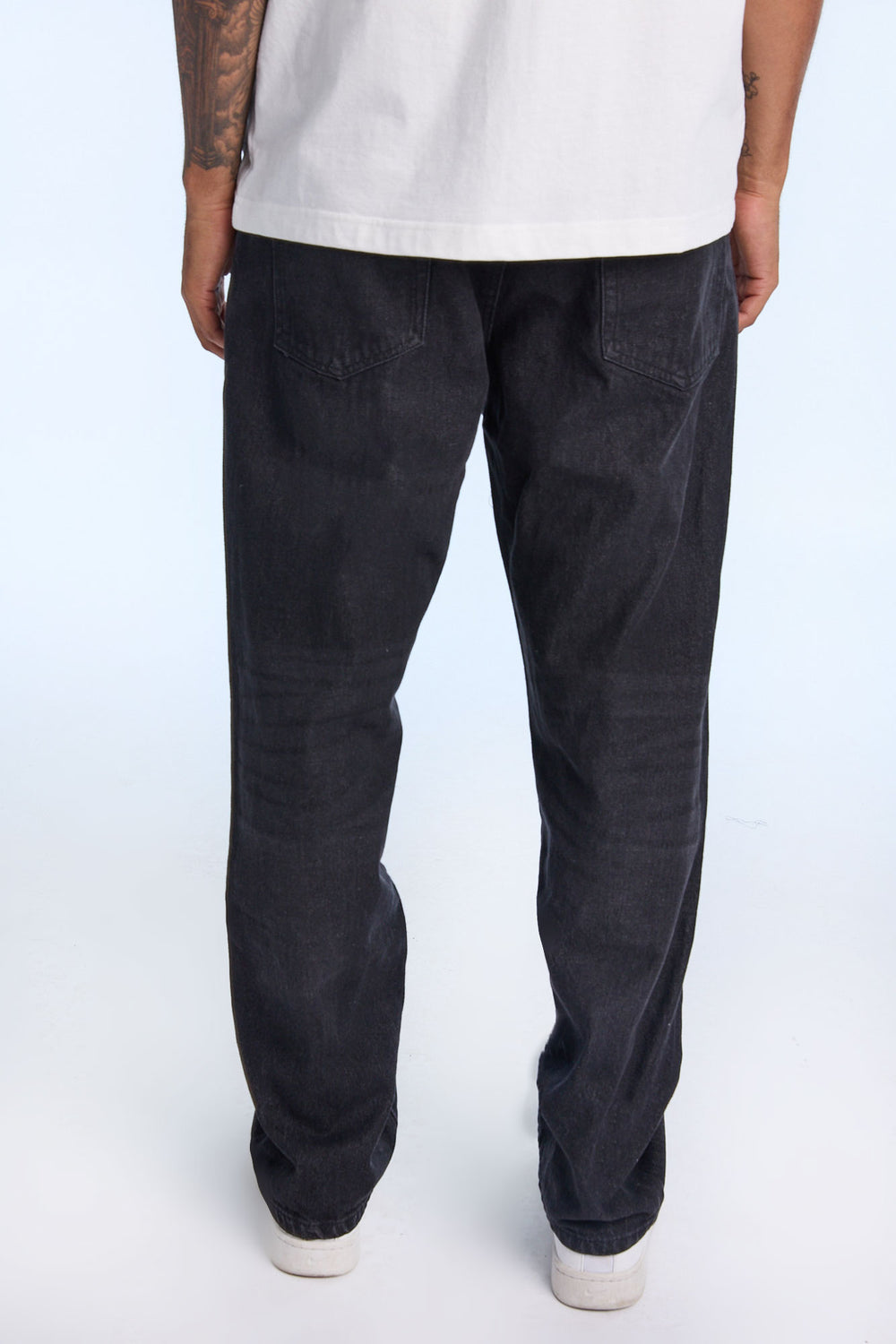 Mens Black Loose Jeans Mens Black Loose Jeans
