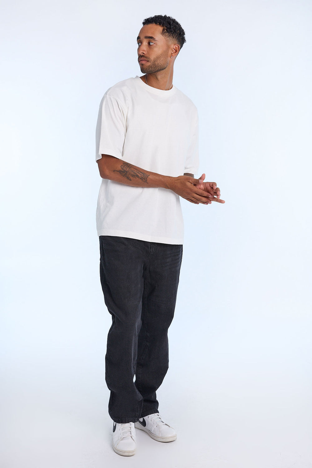 Mens Black Loose Jeans Mens Black Loose Jeans