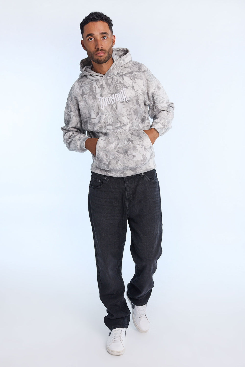 Mens Black Loose Jeans Mens Black Loose Jeans
