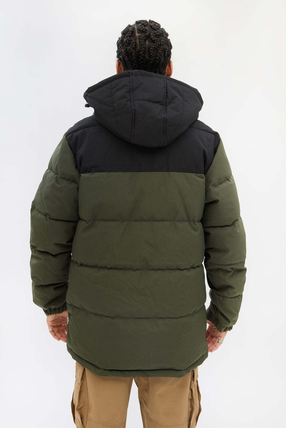 West49 Mens Colour Block Puffer West49 Mens Colour Block Puffer