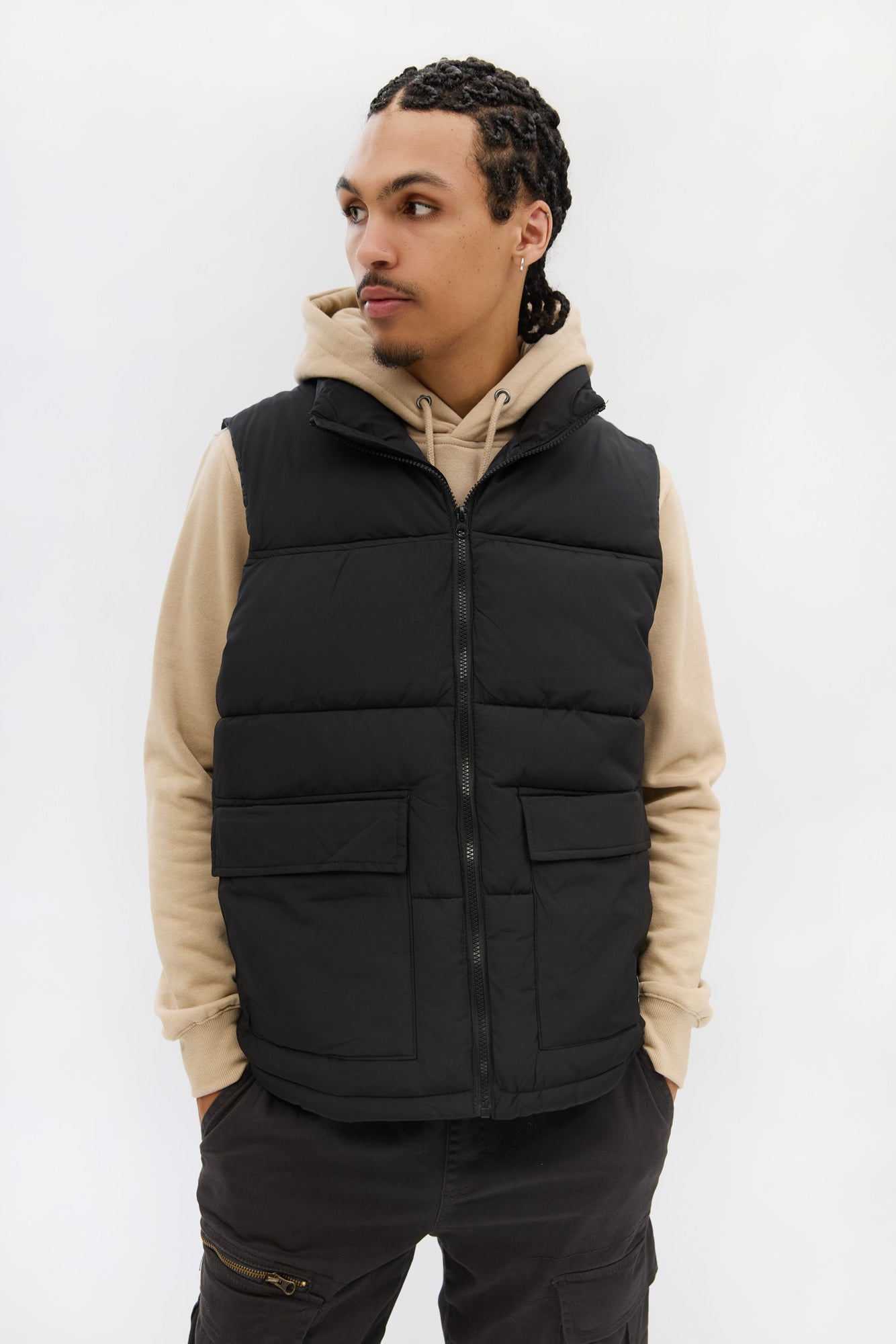 Arsenic Mens Puffer Vest - /