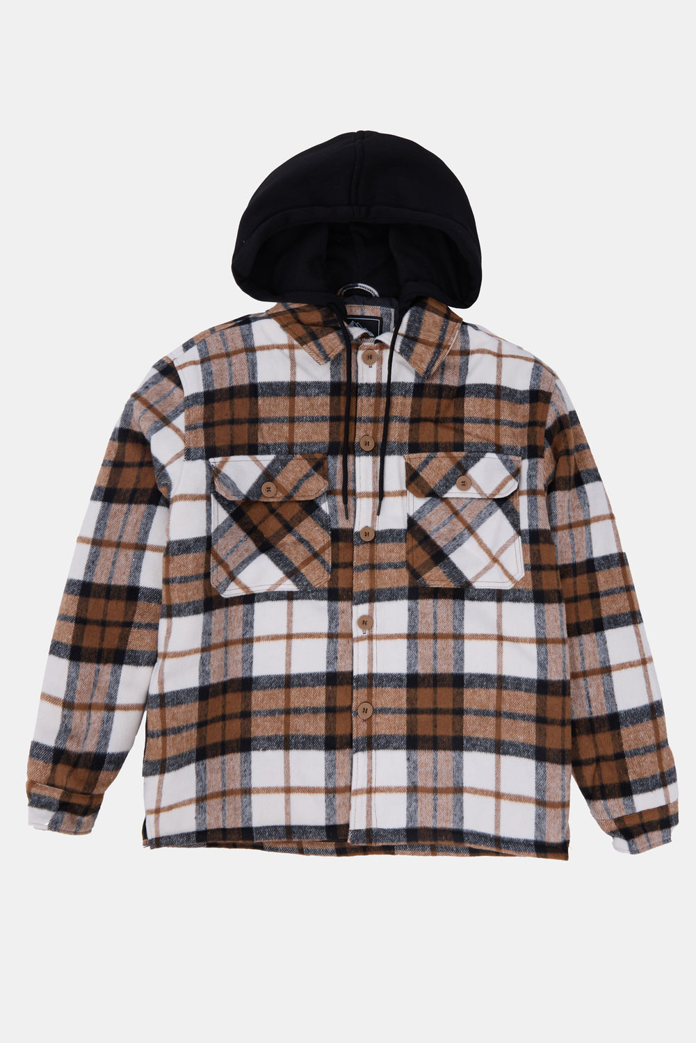 West49 Mens Lined Flannel Shacket West49 Mens Lined Flannel Shacket